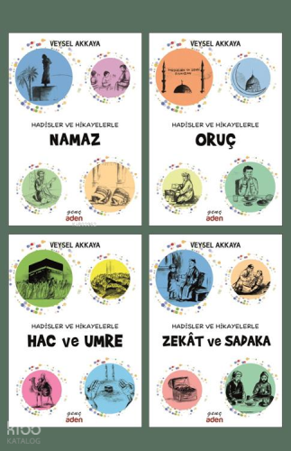 Gençler için ibadet serisi (4 Kitap) | Veysel Akkaya | Çelik Yayınevi