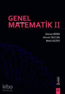 Genel Matematik 2