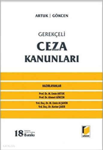 Gerekçeli Ceza Kanunları