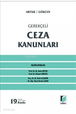Gerekçeli Ceza Kanunları