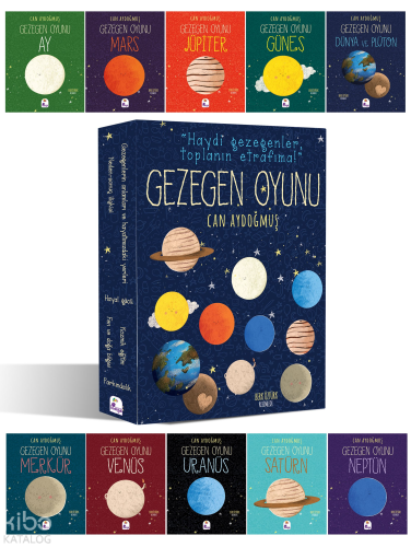 Gezegen Oyunu Seti (10 Kitap - Kutulu) | Can Aydoğmuş | İndigo Kitap