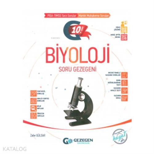 Gezegen Yayınları 10. Sınıf Biyoloji Soru Gezegeni Gezegen | Zafer Gül