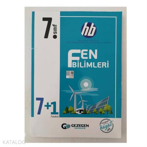 Gezegen Yayınları 7. Sınıf Fen Bilimleri hb 7+1 Fasikül Gezegen