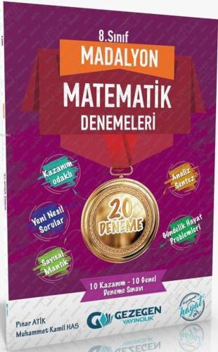 Gezegen Yayınları 8. Sınıf LGS Matematik Madalyon Denemeleri Gezegen |