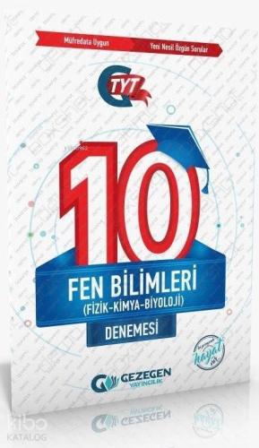 Gezegen Yayınları TYT Fen Bilimleri 10 Deneme Gezegen