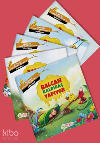 Gezgin Arı Balcan’ın Maceraları (5 Cilt) | Yaşar Koca | Pırıltı Kitapl