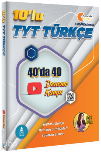 Gezgin Türkçe Hale Hoca 10'lu TYT Türkçe 40'ta 40 Deneme Kampı