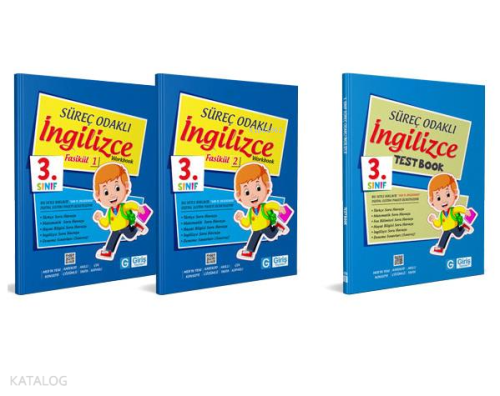 Giriş Yayınları 3. Sınıf Süreç Odaklı İngilizce Fasikülleri