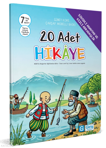 Giriş Yayınları 7+ Yaş ve Üzeri 20 Adet Hikaye