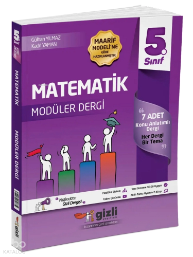 Gizli Yayınları 5. Sınıf Matematik Müfredatın Gizli Dergisi | Kolektif