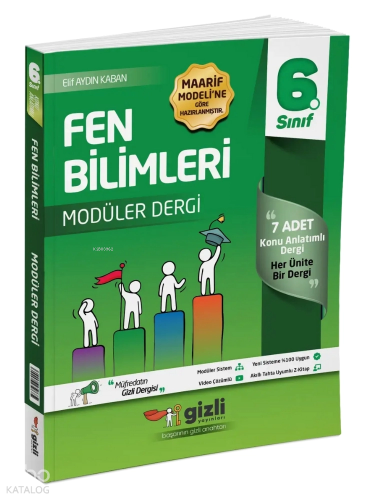 Gizli Yayınları 6. Sınıf Fen Bilimleri Müfredatın Gizli Dergisi | Kole