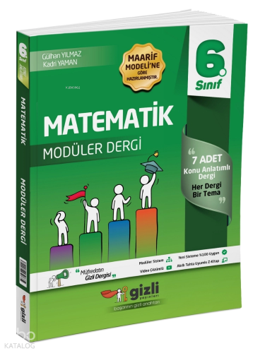 Gizli Yayınları 6. Sınıf Matematik Müfredatın Gizli Dergisi | Kolektif