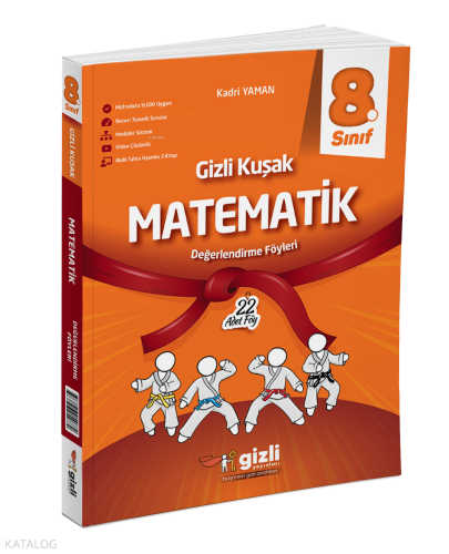 Gizli Yayınları 8. Sınıf Matematik Gizli Kuşak Serisi | Kolektif | Giz