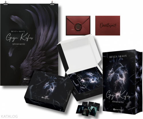 Göğü Kafes (Kutulu);Siyah Kuğu 3 | Beyza Aksoy | Epsilon Yayınevi