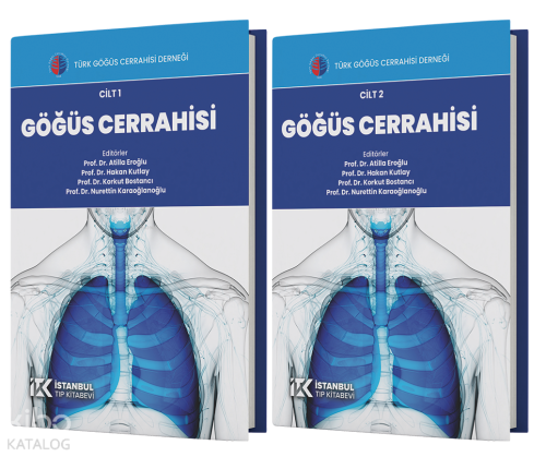 Göğüs Cerrahisi (2 Cilt) | Kolektif | İstanbul Tıp Kitabevi