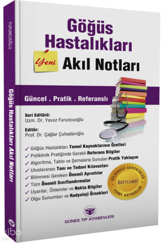 Göğüs Hastalıkları Akıl Notları | Kolektif | Güneş Tıp Kitabevi