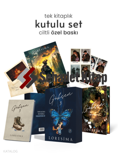Gökçen -3: Güz Yağmurları Hediyeli Özel Kutu (Ciltli Özel Baskı) | Lor