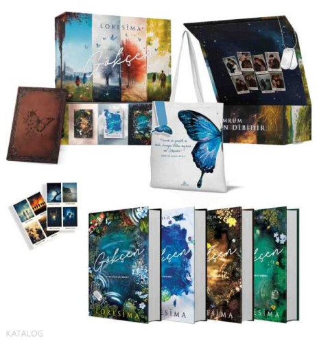 Gökçen Serisi – (4 Kitaplık Ciltli - Hediyeli Kutu) | Loresima | Epos 