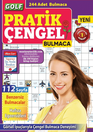 Golf Pratik Çengel Bulmaca 3 | Kolektif | Maxi Yayıncılık