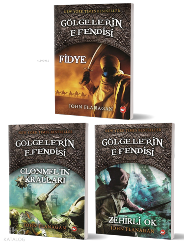 Gölgelerin Efendisi (7-9) Seti - (3 Kitap) | John Flanagan | Beyaz Bal