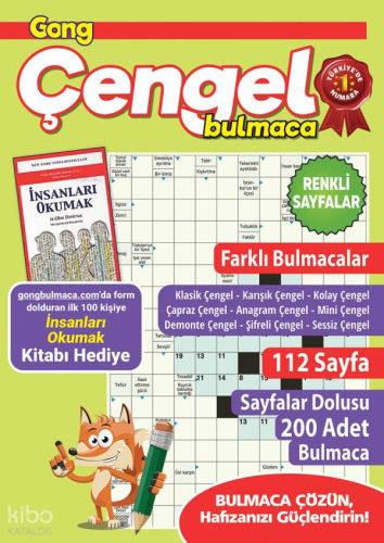 Gong Çengel Bulmaca 12 | Bertan Kodamanoğlu | Maxi Yayıncılık