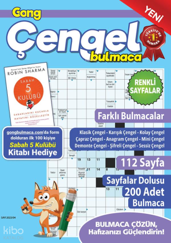 Gong Çengel Bulmaca 16 | Kolektif | Maxi Yayıncılık