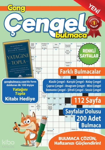 Gong Çengel Bulmaca 19 | Kolektif | Maxi Yayıncılık