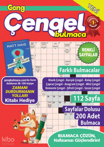 Gong Çengel Bulmaca 20 | Bertan Kodamanoğlu | Maxi Yayıncılık
