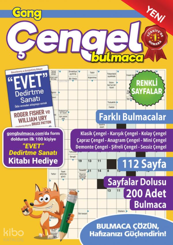 Gong Çengel Bulmaca 22 | Bertan Kodamanoğlu | Maxi Yayıncılık