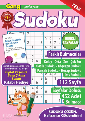 Gong Profesyonel Sudoku 18 | Kolektif | Maxi Yayıncılık