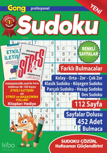 Gong Profesyonel Sudoku 24 | Kolektif | Maxi Yayıncılık