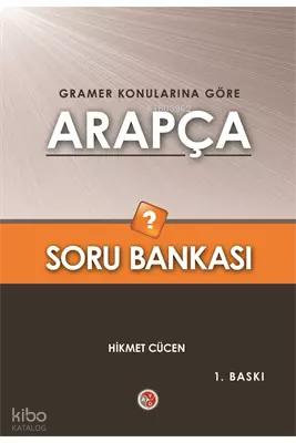 Gramer Konularına Göre Arapça Soru Bankası