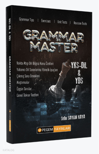 Pegem Akademi Grammar Master YKS - DİL - YDS