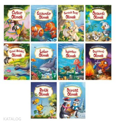 Güçlü Karakter Serisi - 10 Kitap Takım