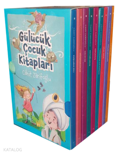 Gülücük Çocuk Kitapları;Renkli Ciltli Kutulu Set (9 Kitap) | Cahit Zar