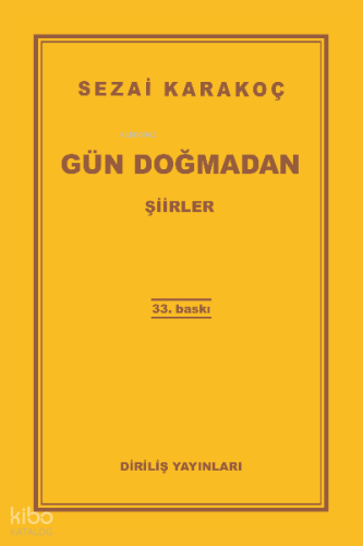Gün Doğmadan