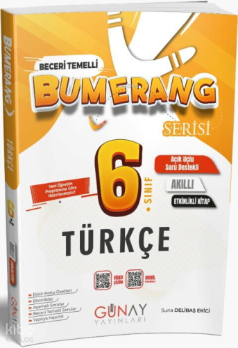 Günay Yayınları Bumerang Serisi 6. Sınıf Etkinlikli Türkçe