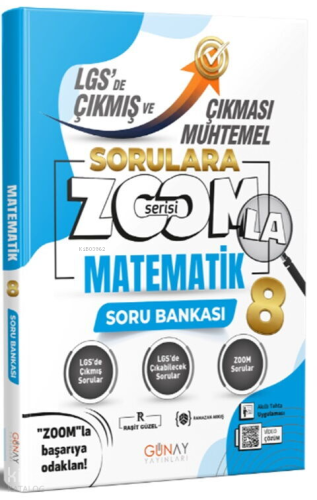 Günay Yayınları Zoom Serisi 8. Sınıf LGS Matematik Çıkması Muhtemel So