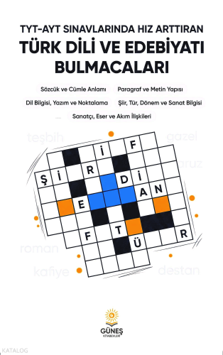 Güneş Kitabevleri TYT-AYT Sınavlarında Hız Arttıran Türk Dili Ve Edebi