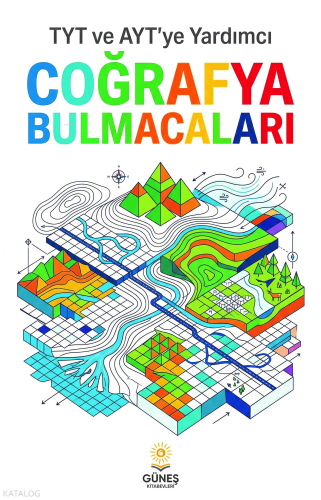 Güneş Kitabevleri TYT ve AYT' Ye Yardımcı Coğrafya Bulmacaları | Kolek