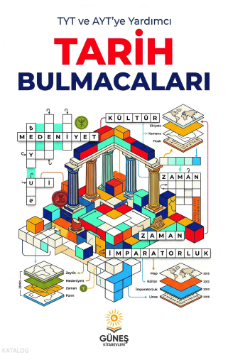 Güneş Kitabevleri TYT ve AYT'ye Yardımcı Tarih Bulmacaları | Kolektif 