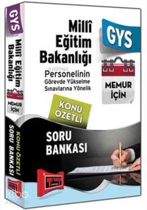 GYS Milli Eğitim Bakanlığı Memur İçin Konu Özetli Soru Bankası 2014