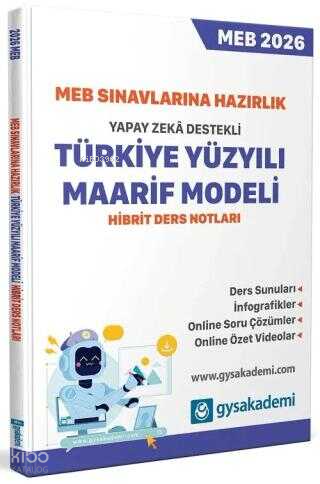 Gysakademi 2026 MEB Sınavlarına Hazırlık Yapay Zeka Destekli Türkiye Y