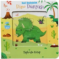 Hadi Keşfedelim - Dino Dünyası Yapbozlu Karton Kitap | Çiçek Ekibi | Ç
