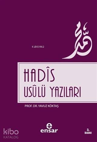 Hadis Usulü Yazıları