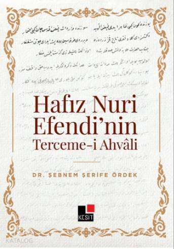 Hafız Nuri Efendi'nin Terceme-i Ahvali