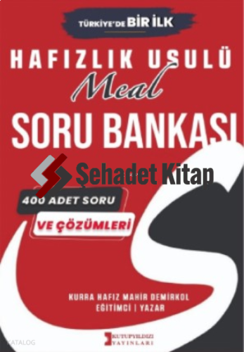 Hafızlık Usulü Meal Soru Bankası