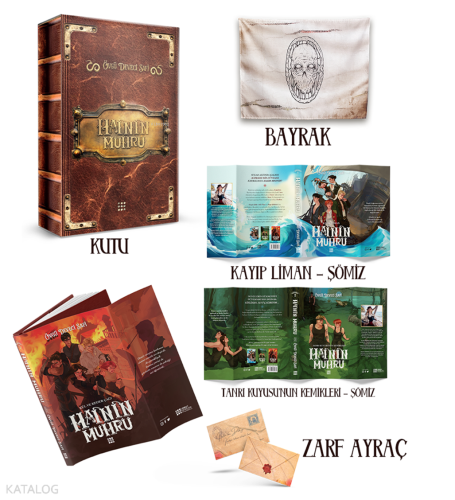 Hainin Mührü (Kutulu - Ciltli) | Övgü Deveci Safi | Dokuz Yayınları