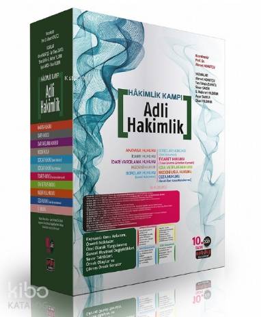 Hakimlik Kampı Adli Hakimlik Konu Anlatımlı Modüler Set Şubat 2021