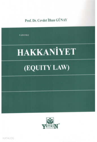 Hakkaniyet;(Equity Law)